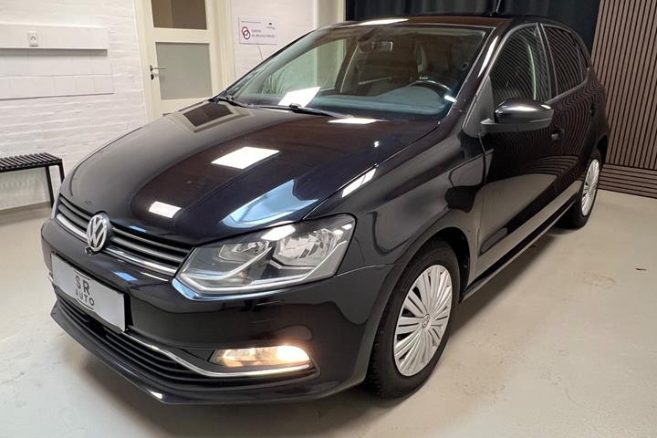 Sort VW Polo fra 2017
