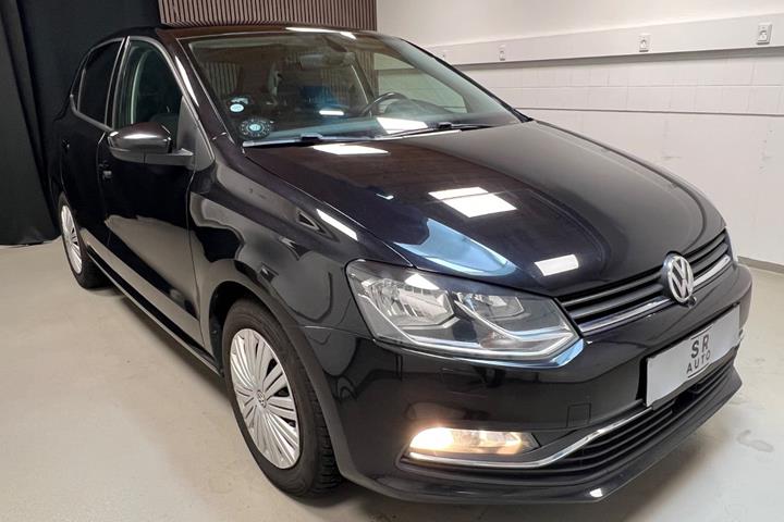 Sort VW Polo fra 2017