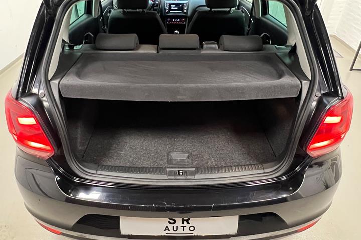 Sort VW Polo fra 2017