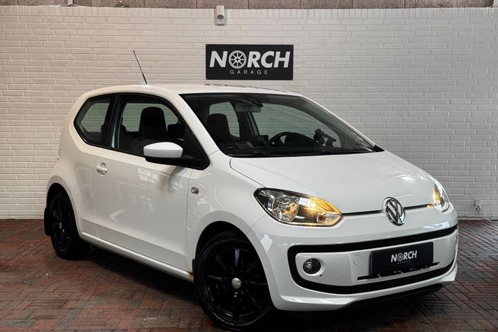 Hvid VW UP! fra 2013