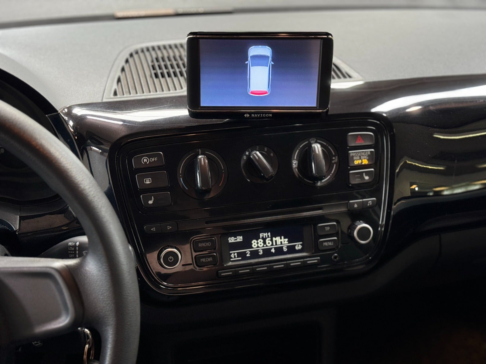 Hvid VW UP! fra 2013