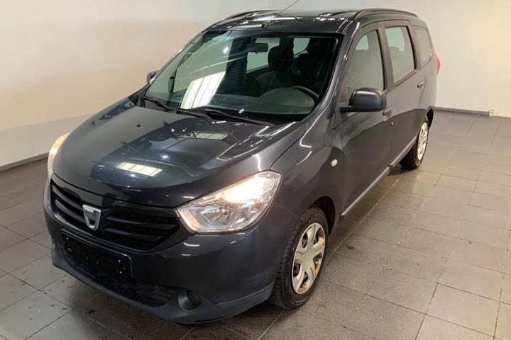 Grå Dacia Lodgy fra 2016