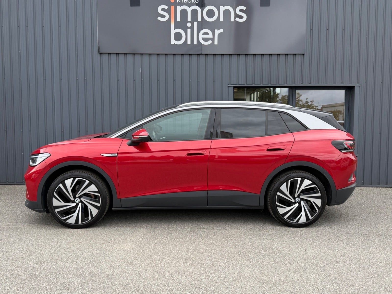 Grå VW ID.4 fra 2023