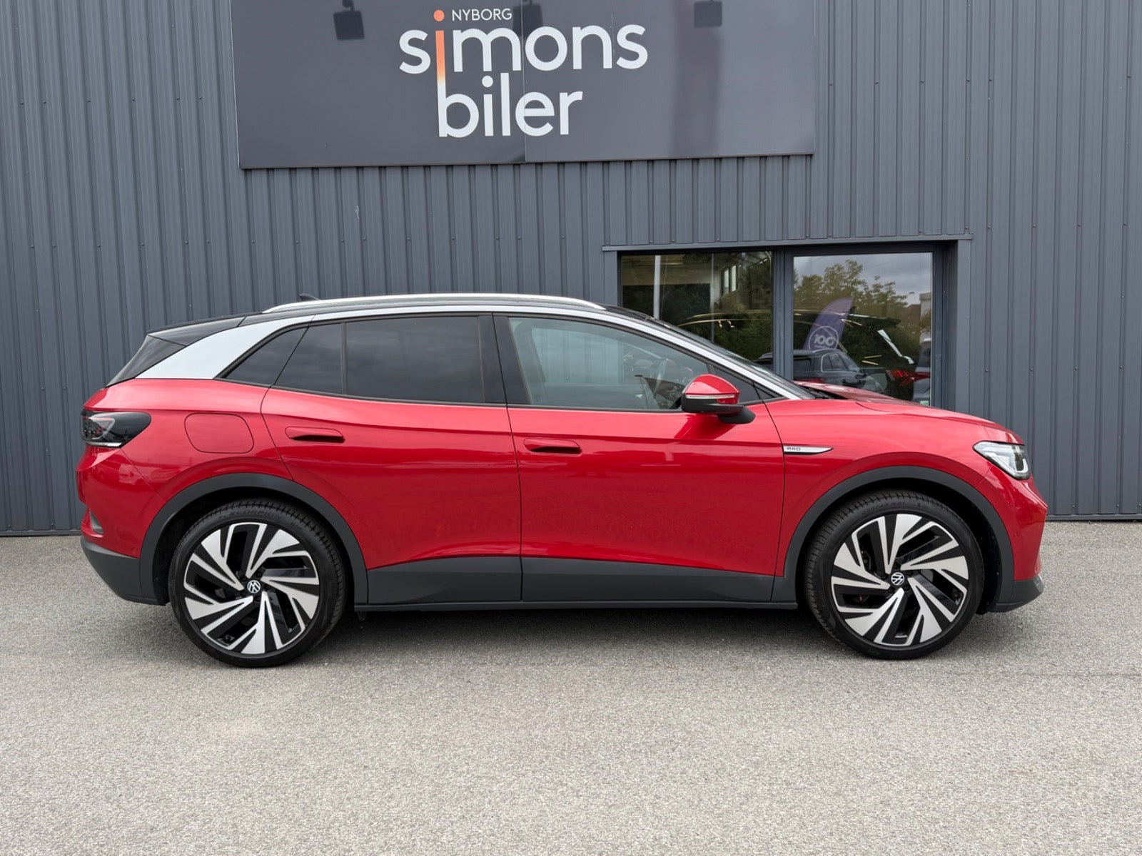 Grå VW ID.4 fra 2023