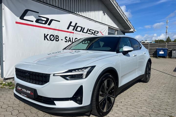 Hvid Polestar 2 fra 2023
