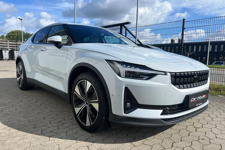 Hvid Polestar 2 fra 2023