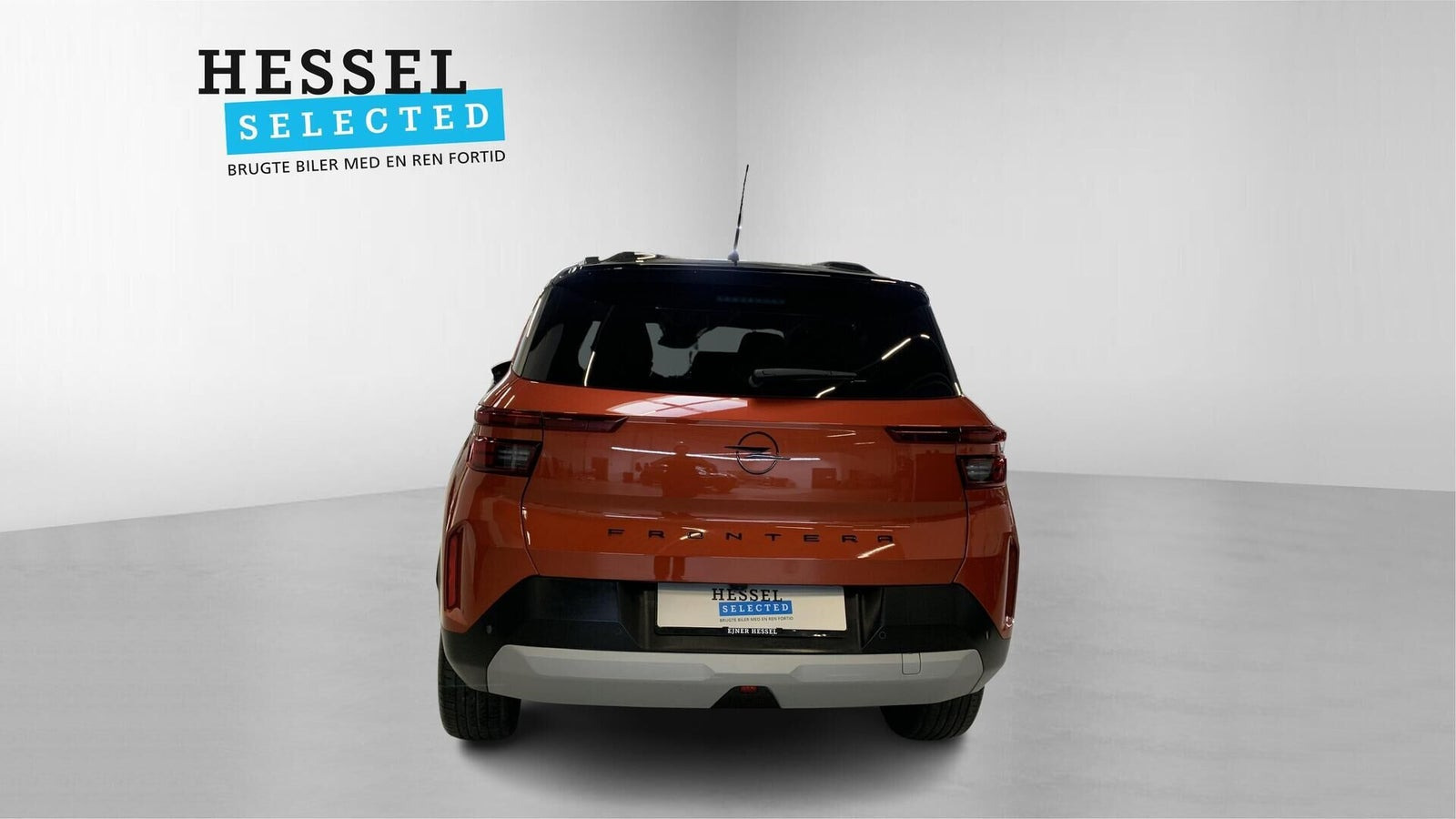 Orange Opel Frontera fra 2025