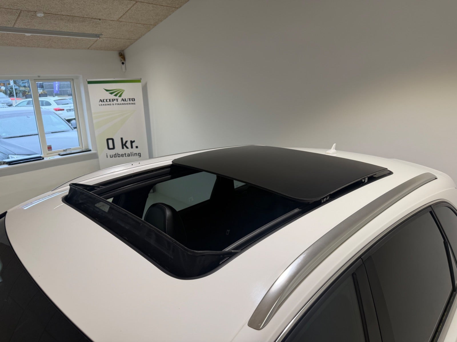 Hvid Audi Q5 fra 2014