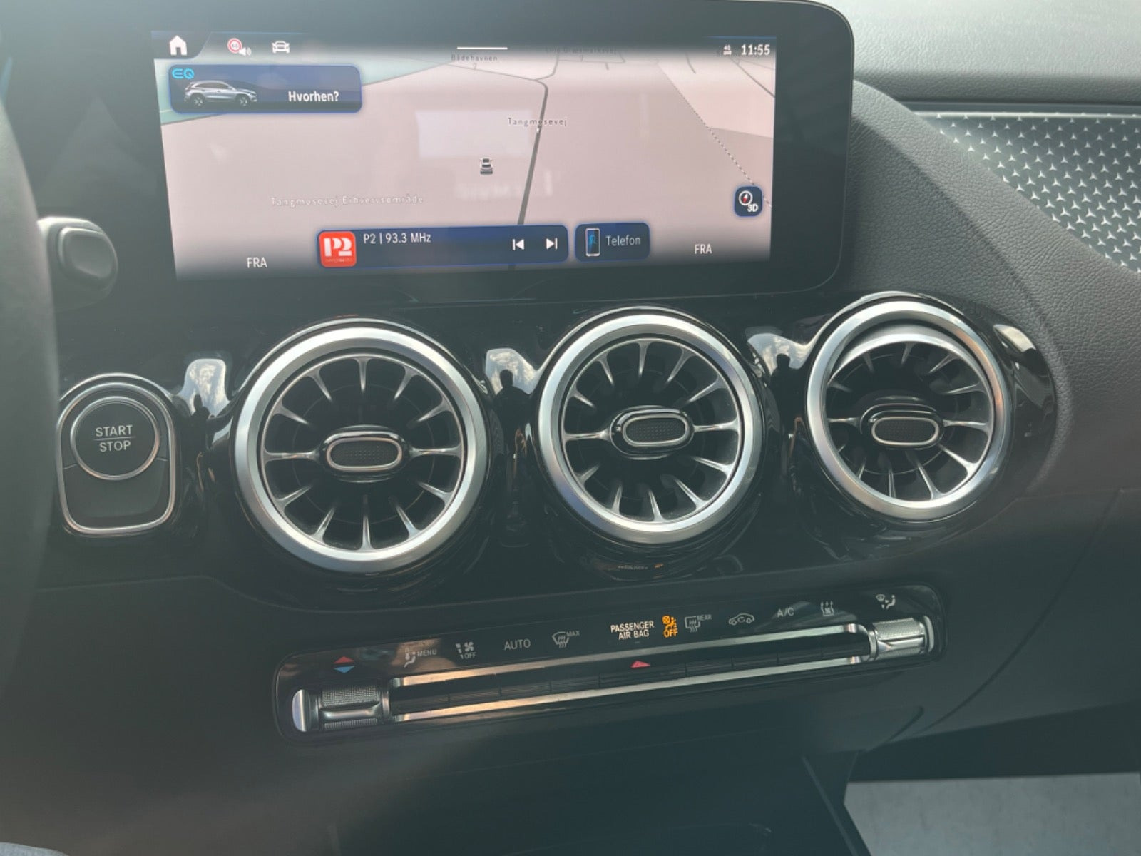 Sort Mercedes EQA250+ fra 2024