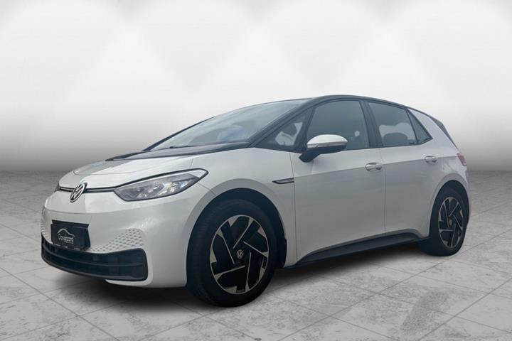 Hvid VW ID.3 fra 2021