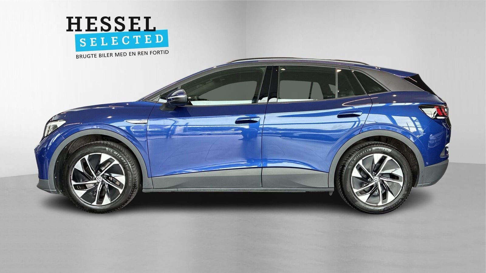 Blå VW ID.4 fra 2023