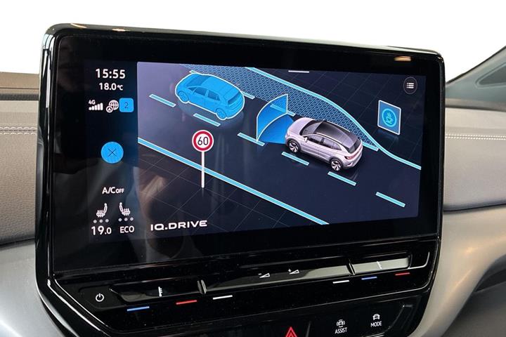Blå VW ID.4 fra 2023