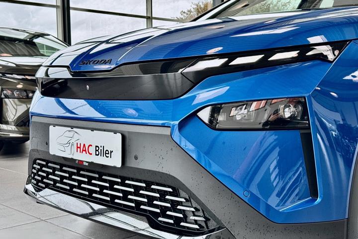 Blå Skoda Elroq fra 2026
