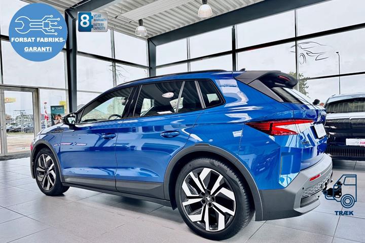 Blå Skoda Elroq fra 2026