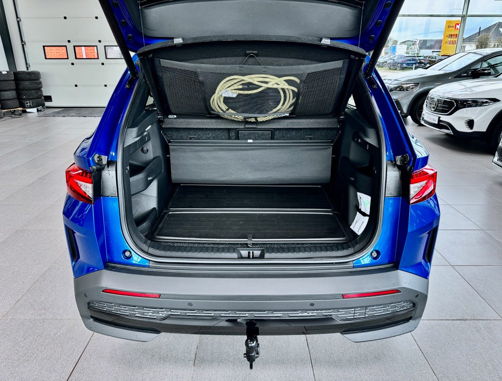Blå Skoda Elroq fra 2026