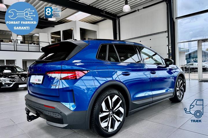 Blå Skoda Elroq fra 2026