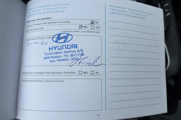 Sølv Hyundai Ioniq fra 2018