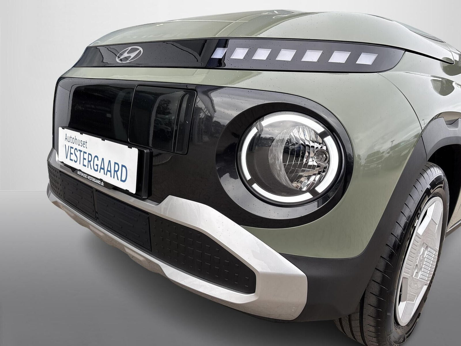 Grøn Hyundai Inster fra 2025