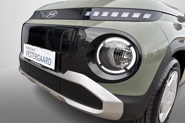 Grøn Hyundai Inster fra 2025