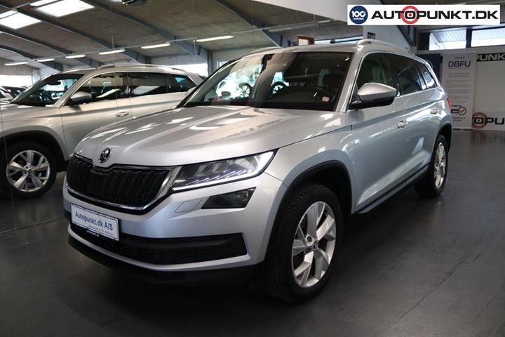 Sølv Skoda Kodiaq fra 2018