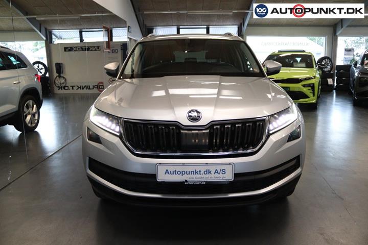 Sølv Skoda Kodiaq fra 2018