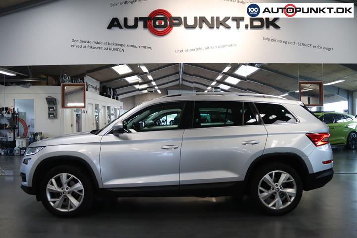 Sølv Skoda Kodiaq fra 2018