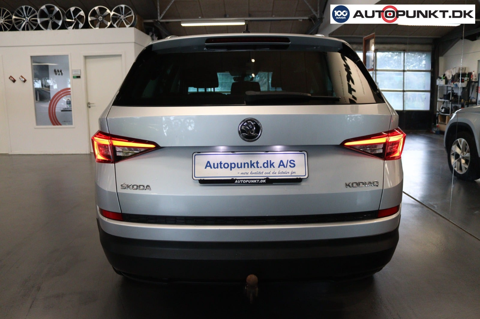 Sølv Skoda Kodiaq fra 2018