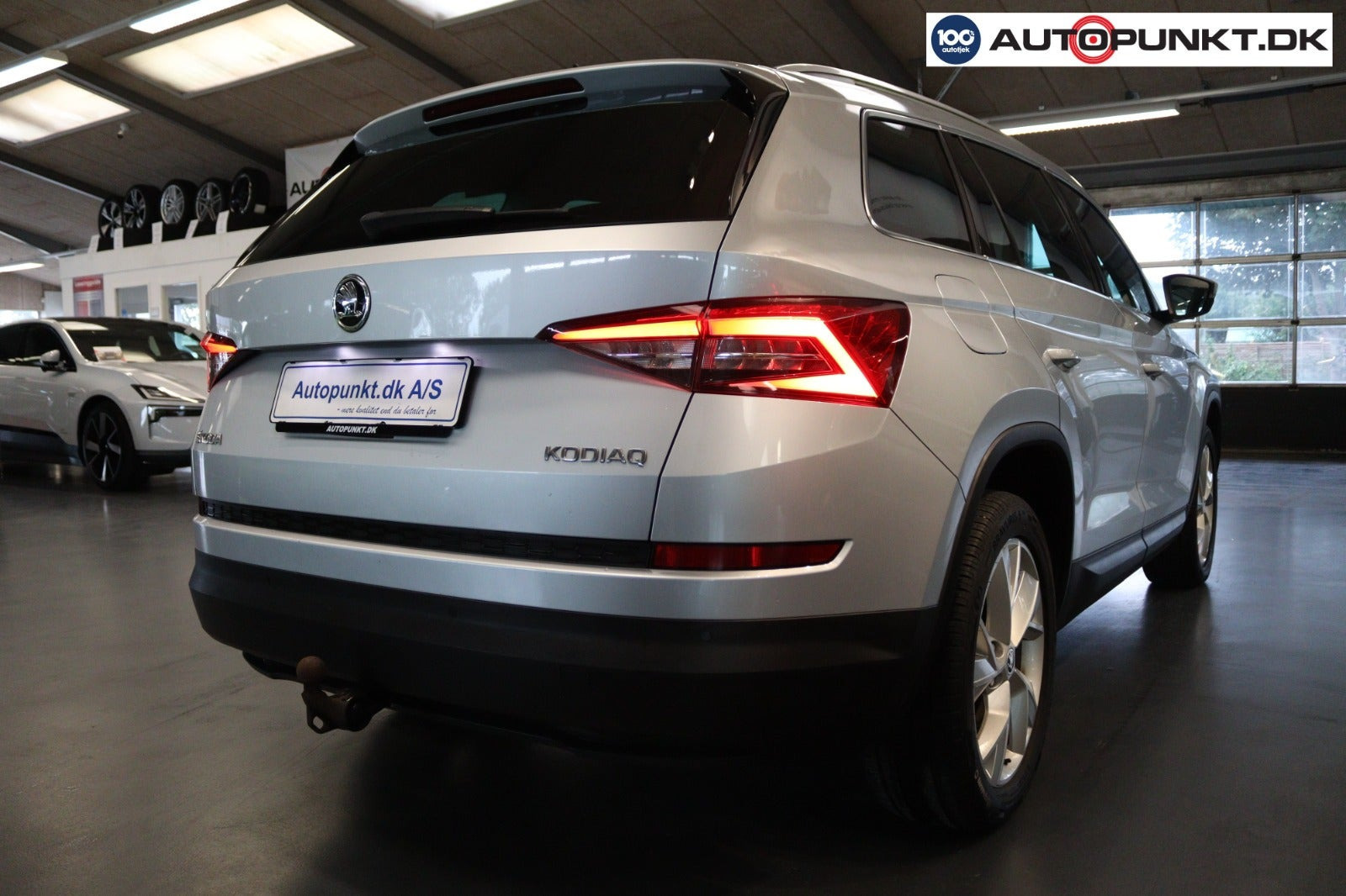 Sølv Skoda Kodiaq fra 2018