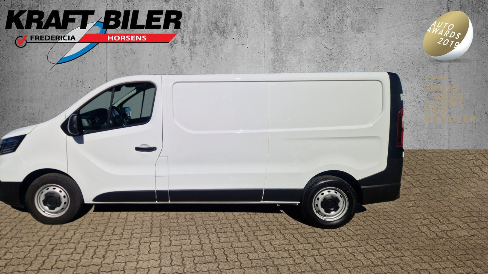 Hvid Renault Trafic fra 2025
