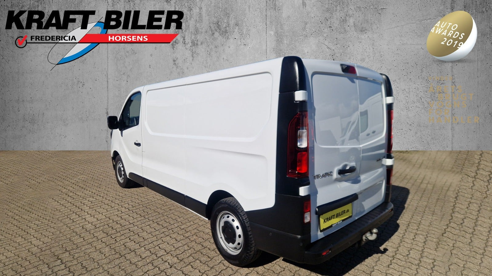 Hvid Renault Trafic fra 2025