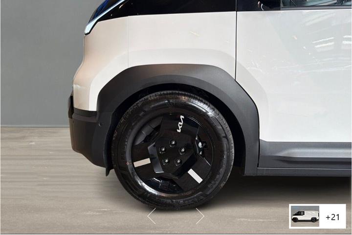 Hvid Kia PV5 fra 2026