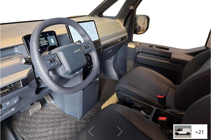 Hvid Kia PV5 fra 2026