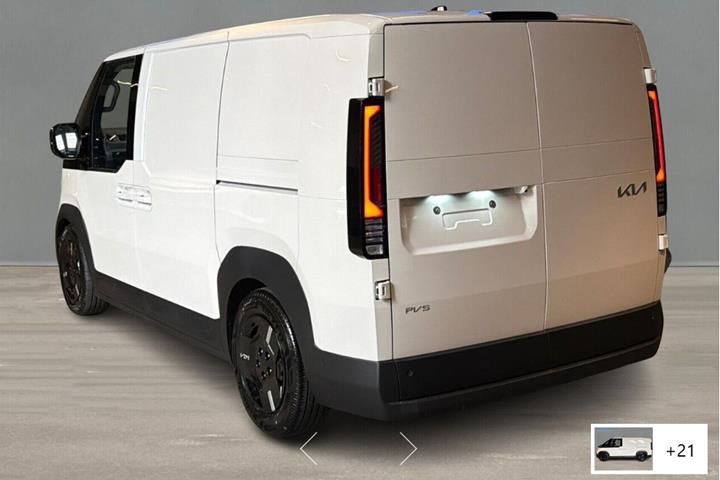 Hvid Kia PV5 fra 2026