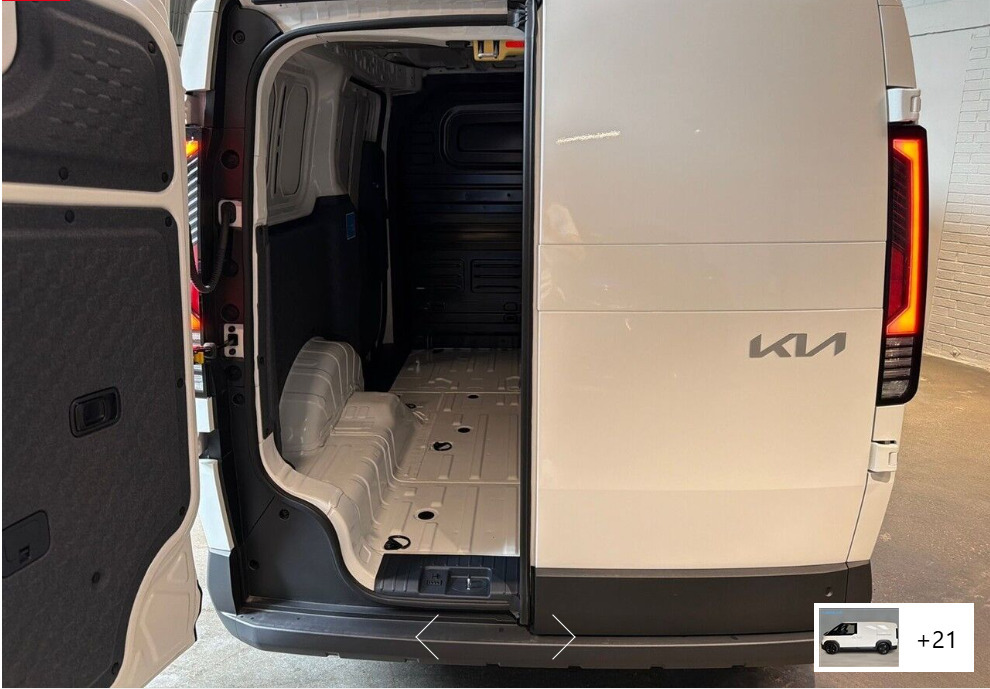 Hvid Kia PV5 fra 2026