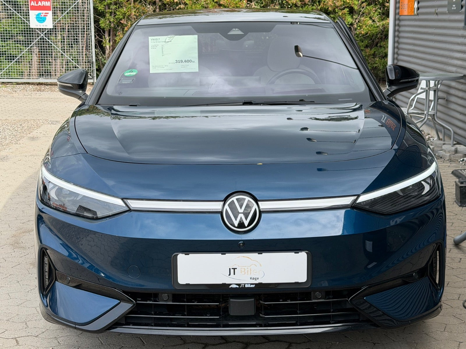 Blå VW ID.7 fra 2024