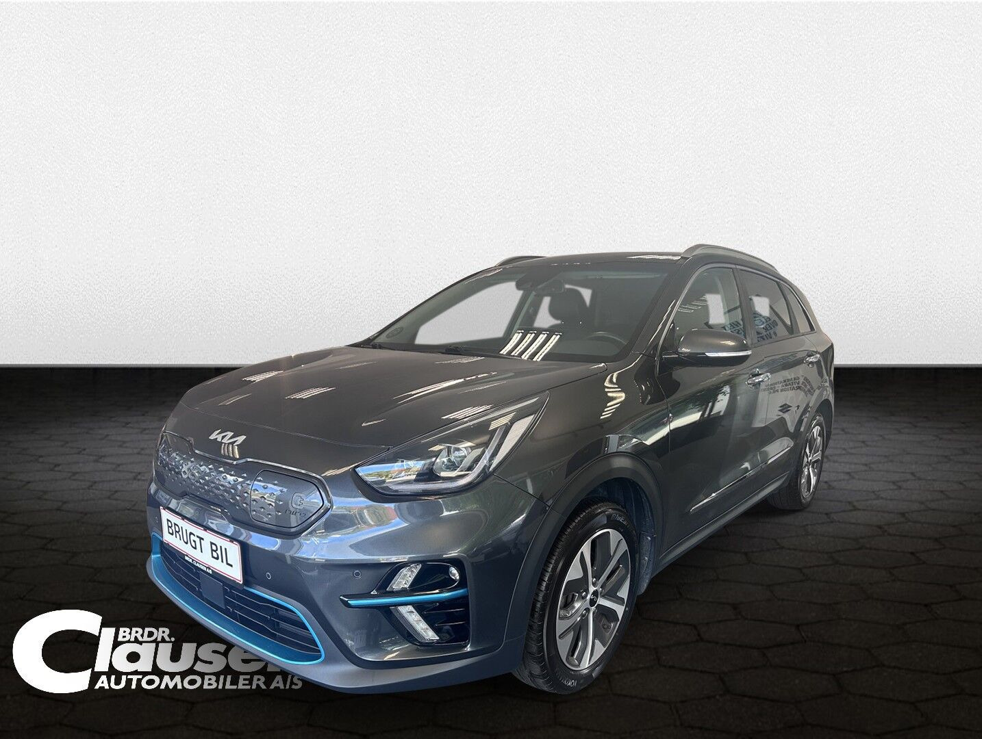 Grå Kia e-Niro fra 2021