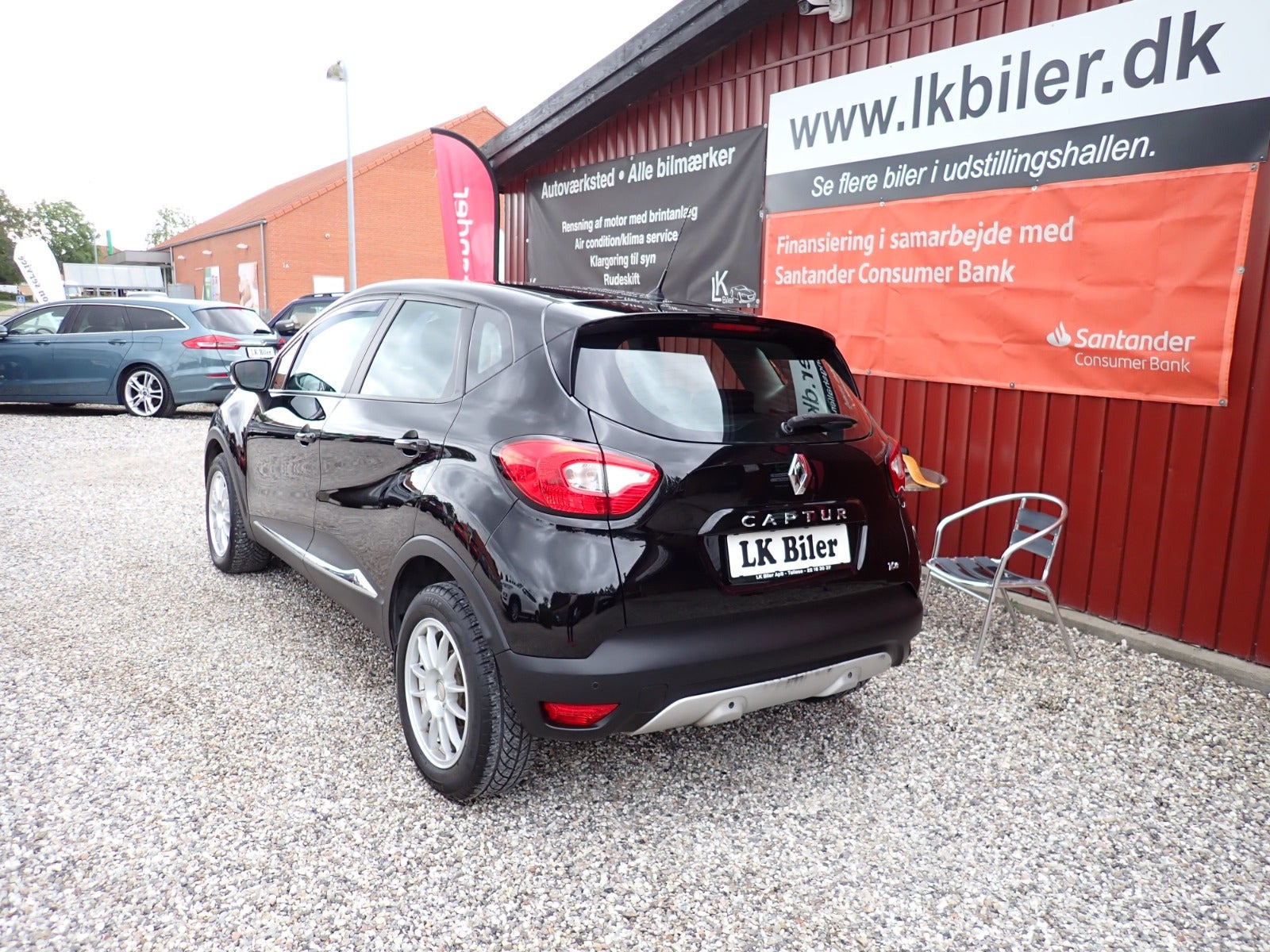 Sort Renault Captur fra 2013