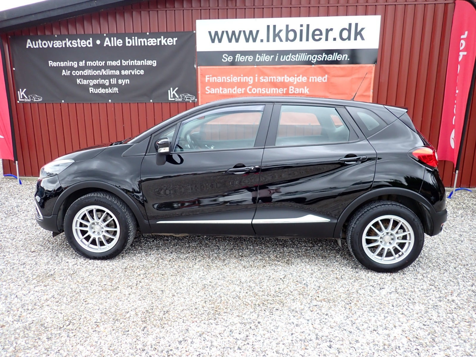 Sort Renault Captur fra 2013