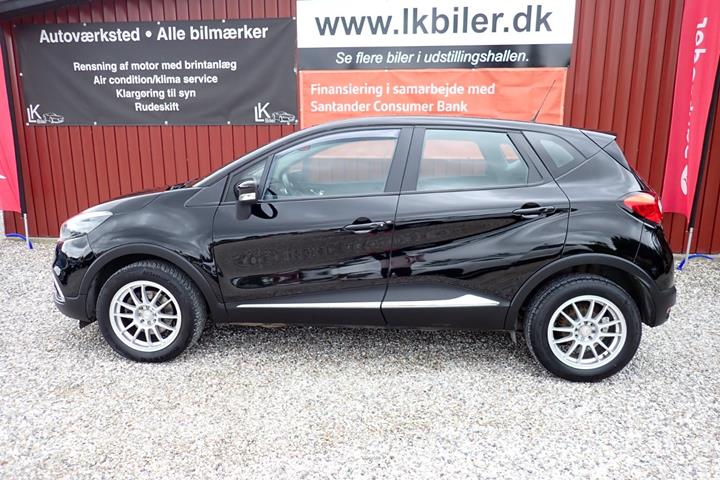 Sort Renault Captur fra 2013