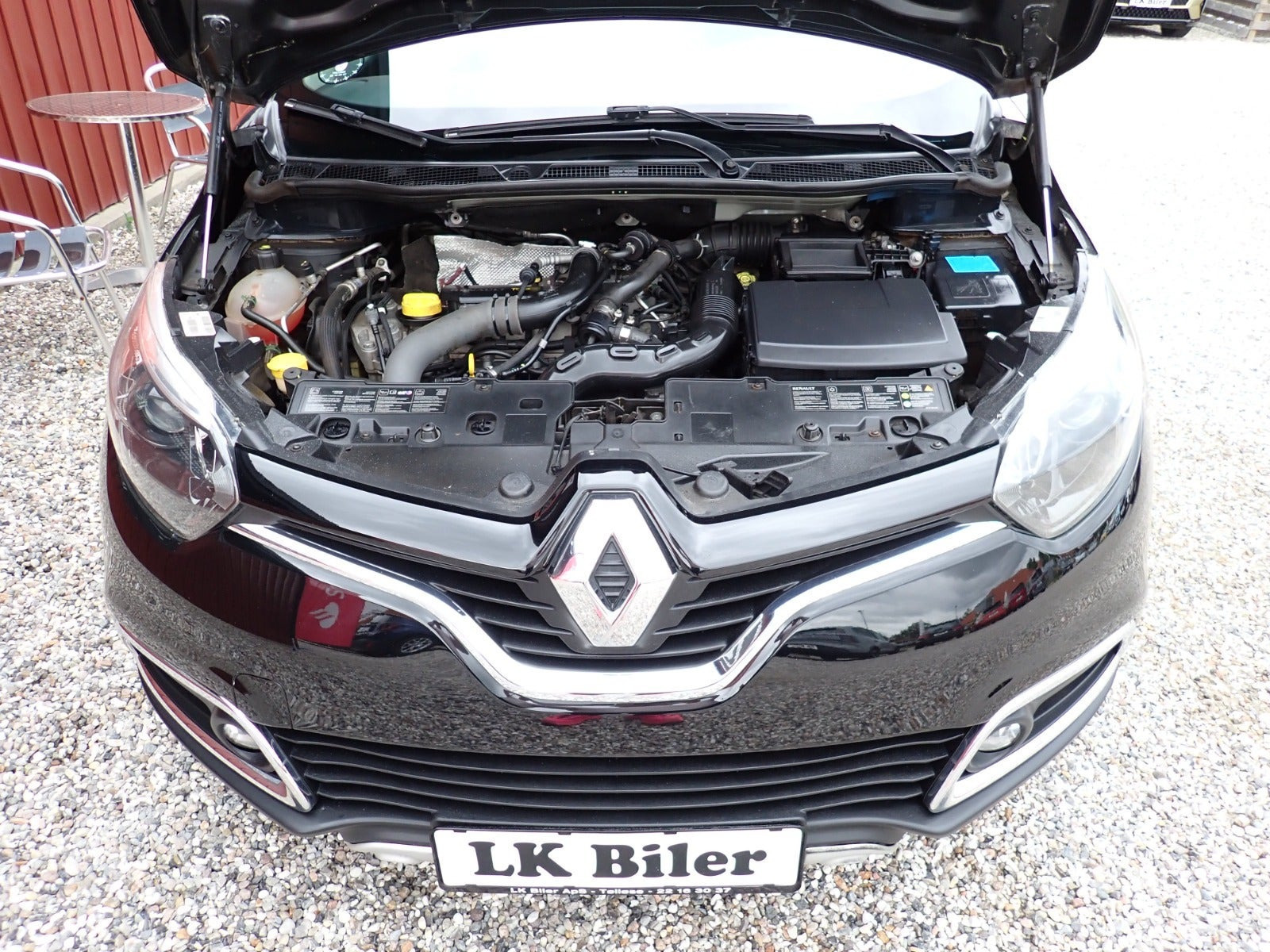 Sort Renault Captur fra 2013