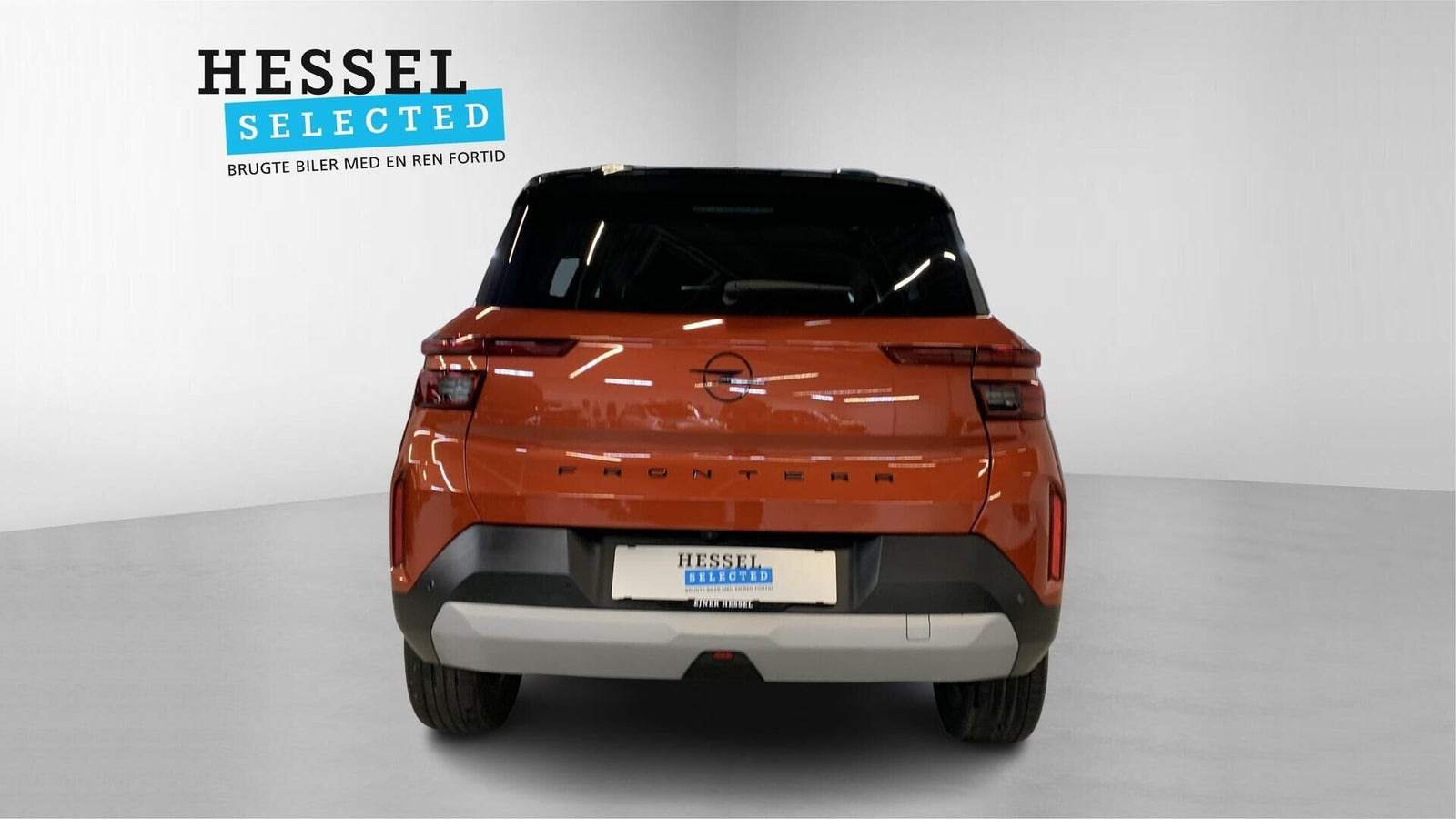 Orange Opel Frontera fra 2025