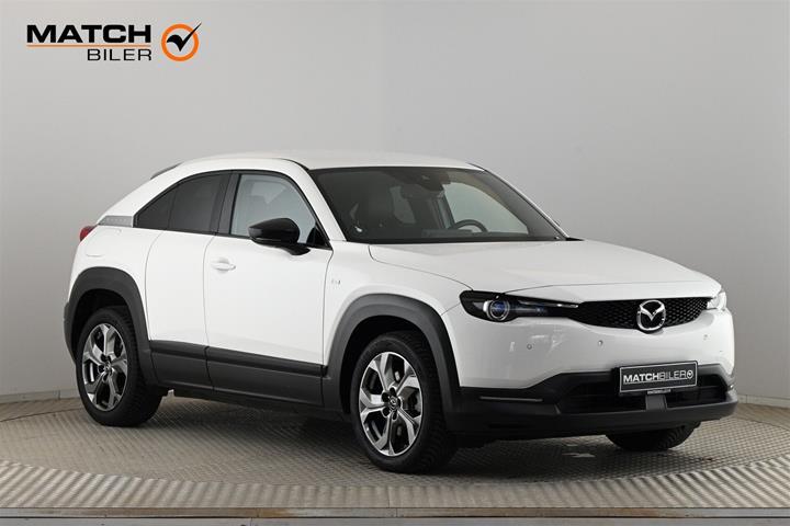 Hvid Mazda MX-30 fra 2023
