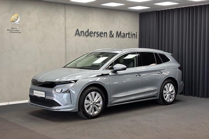 Grå Skoda Enyaq fra 2026