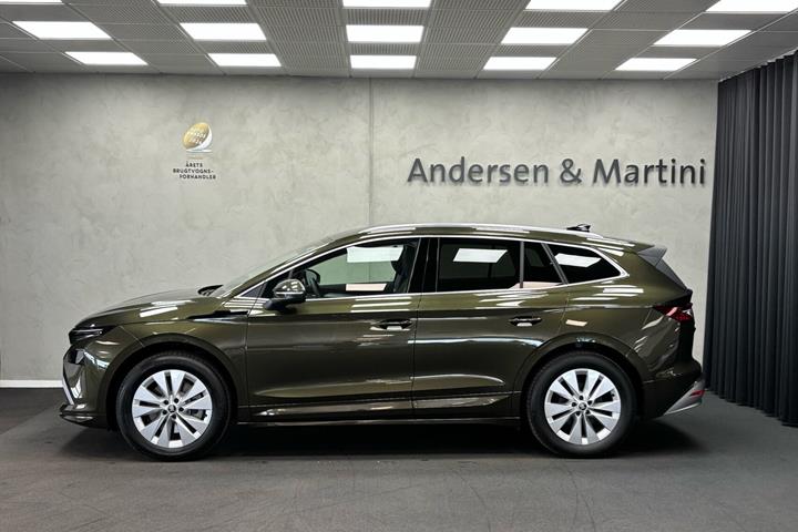 Grøn Skoda Enyaq fra 2026