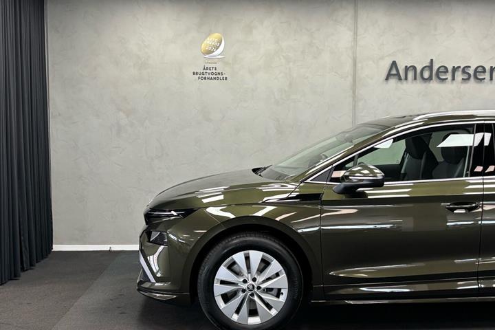 Grøn Skoda Enyaq fra 2026