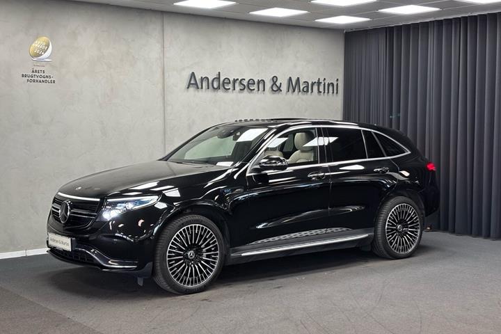 Sort Mercedes EQC400 fra 2020