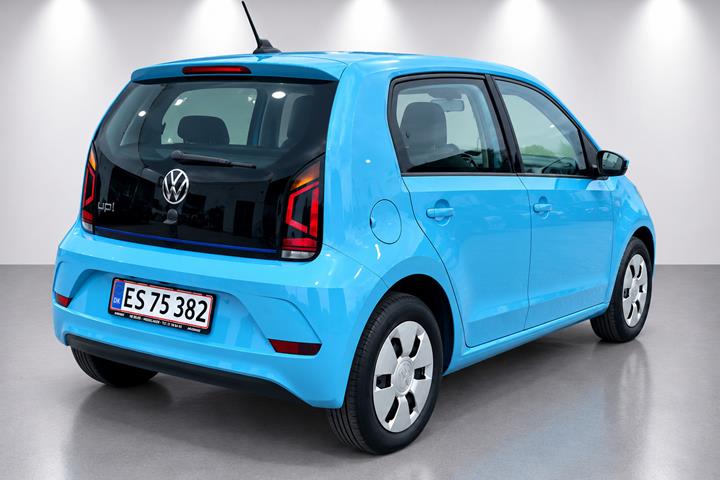 Blå VW E-UP! fra 2021