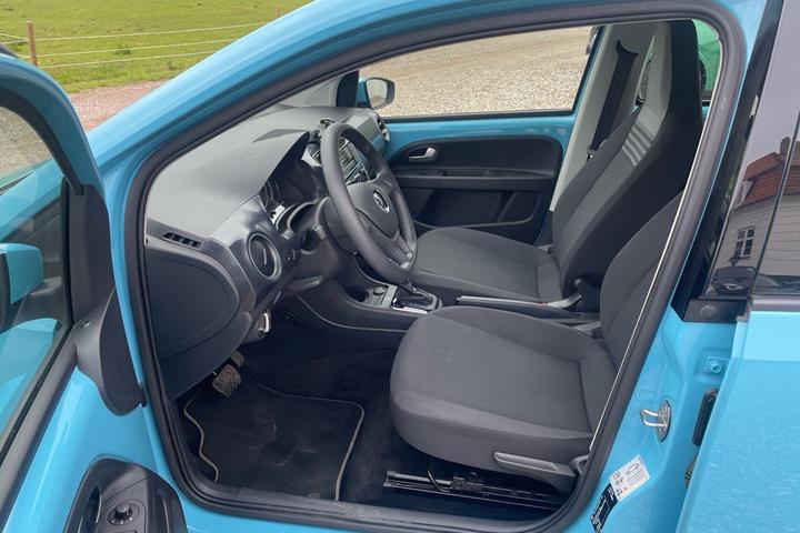 Blå VW E-UP! fra 2021
