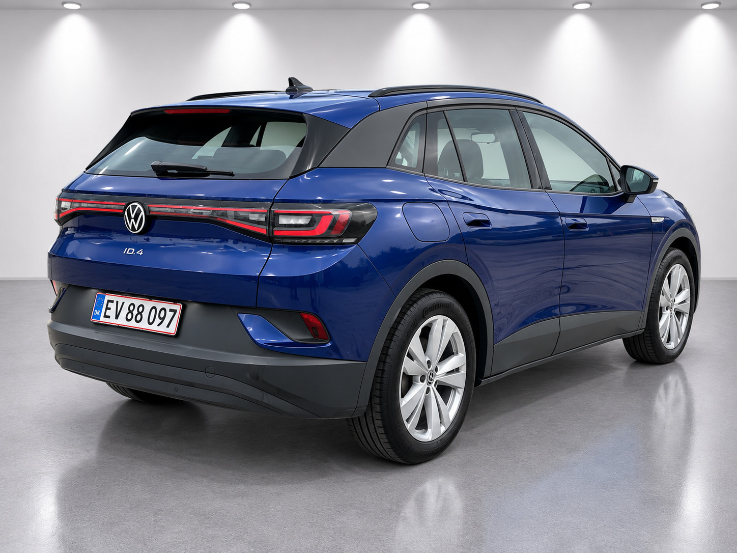 Blå VW ID.4 fra 2022