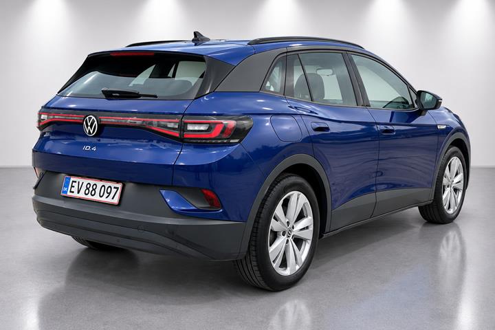 Blå VW ID.4 fra 2022